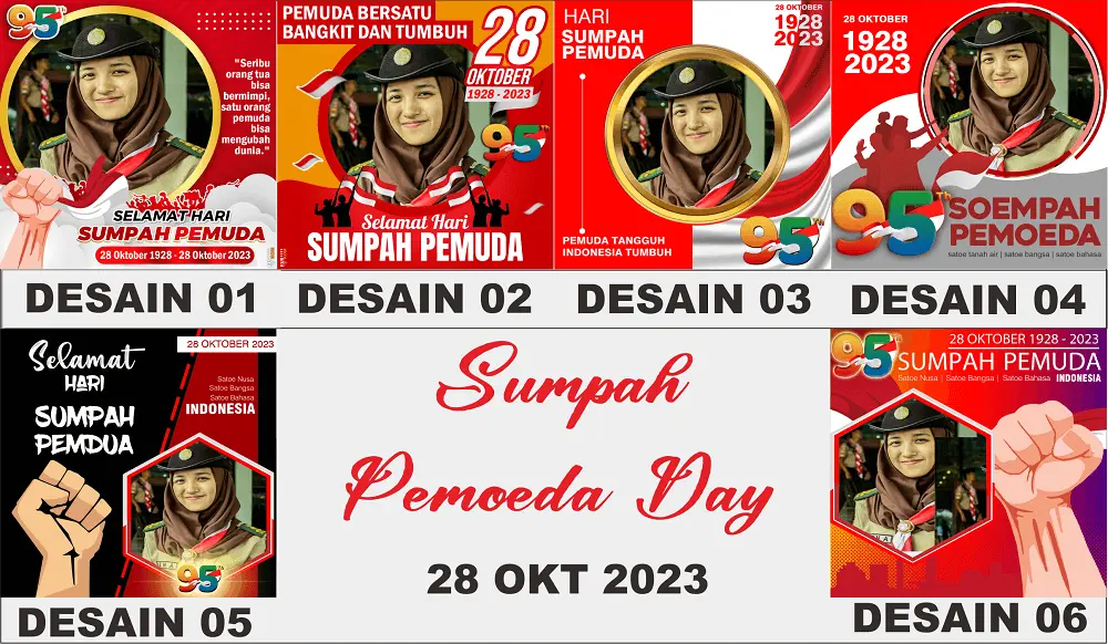 Twibbon Sumpah Pemuda 2023